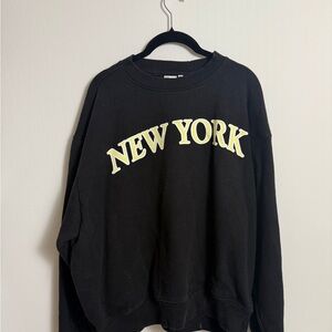 Black 'New York' Sweatshirt